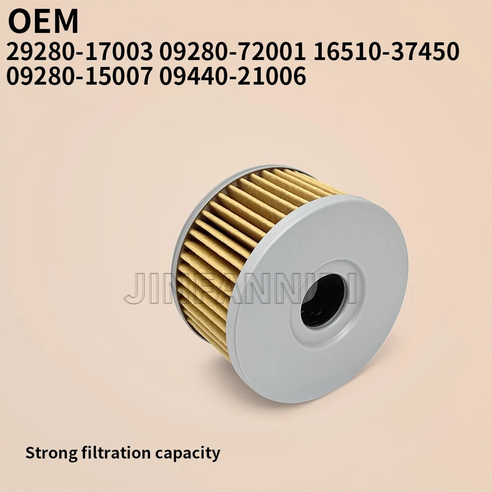 3x Oil Filters Kit for Suzuki DR650SE SP600 SP500 DR650 Boulevard S40 Savage 650 — 第 3/4 张图片