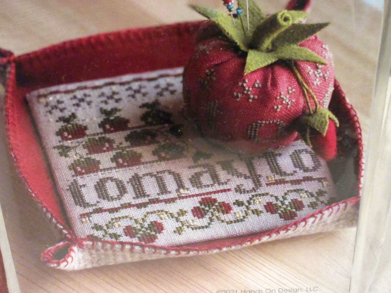 HTF Hands On Design TOMAYTO TOMAHTO Counted Cross Stitch KIT-Exclusive!