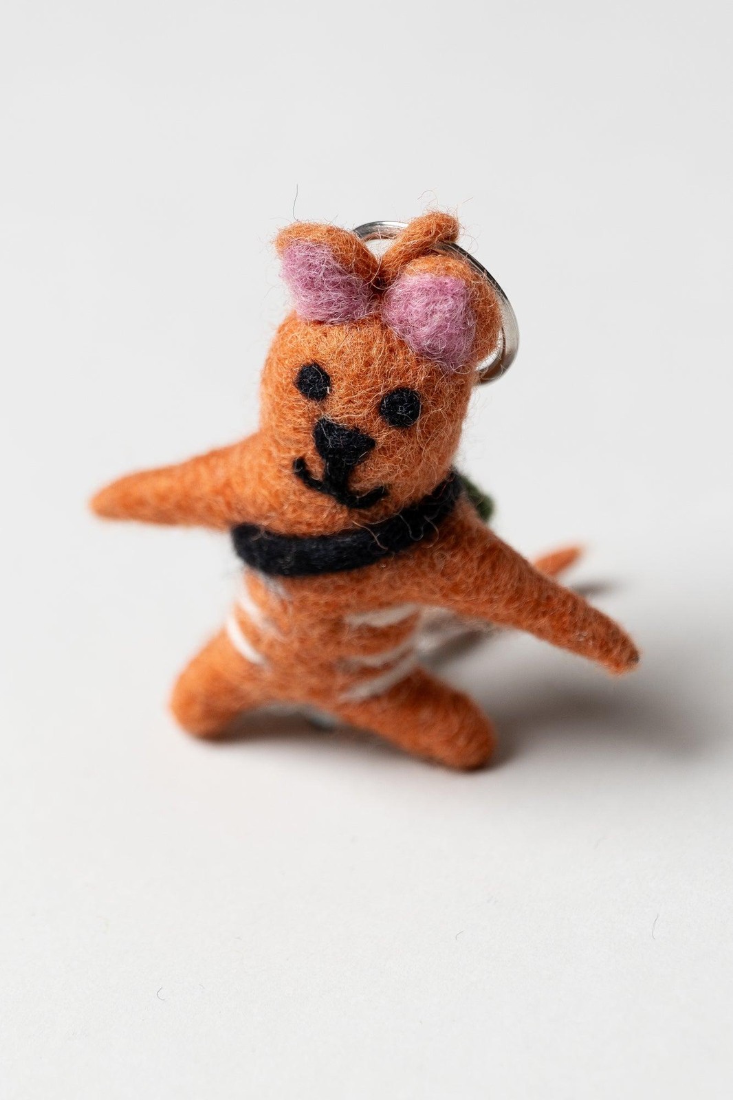 Lily & Me Yoga Cat Quirky Felt Friends Felt Friend Keyring One Size