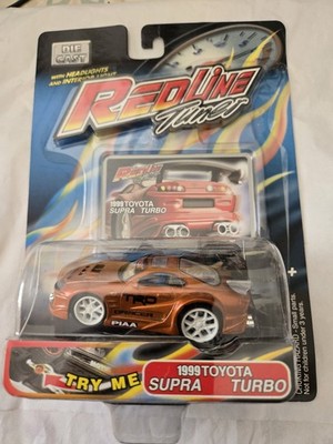 Boley Redline Tuner 1:64 1999 Toyota Supra Turbo Diecast Car Orange NIB