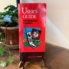 Vintage Cellular One Phone User Guide Manual - 1996 Original Enhanced Features