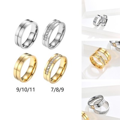 Ring für Frauen Männer Paar Ring für Hochzeit Reise Valentinstag Geschenk