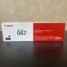 Genuine Canon 067 OEM Black Toner Cartridge Laser LBP630C, MF650C
