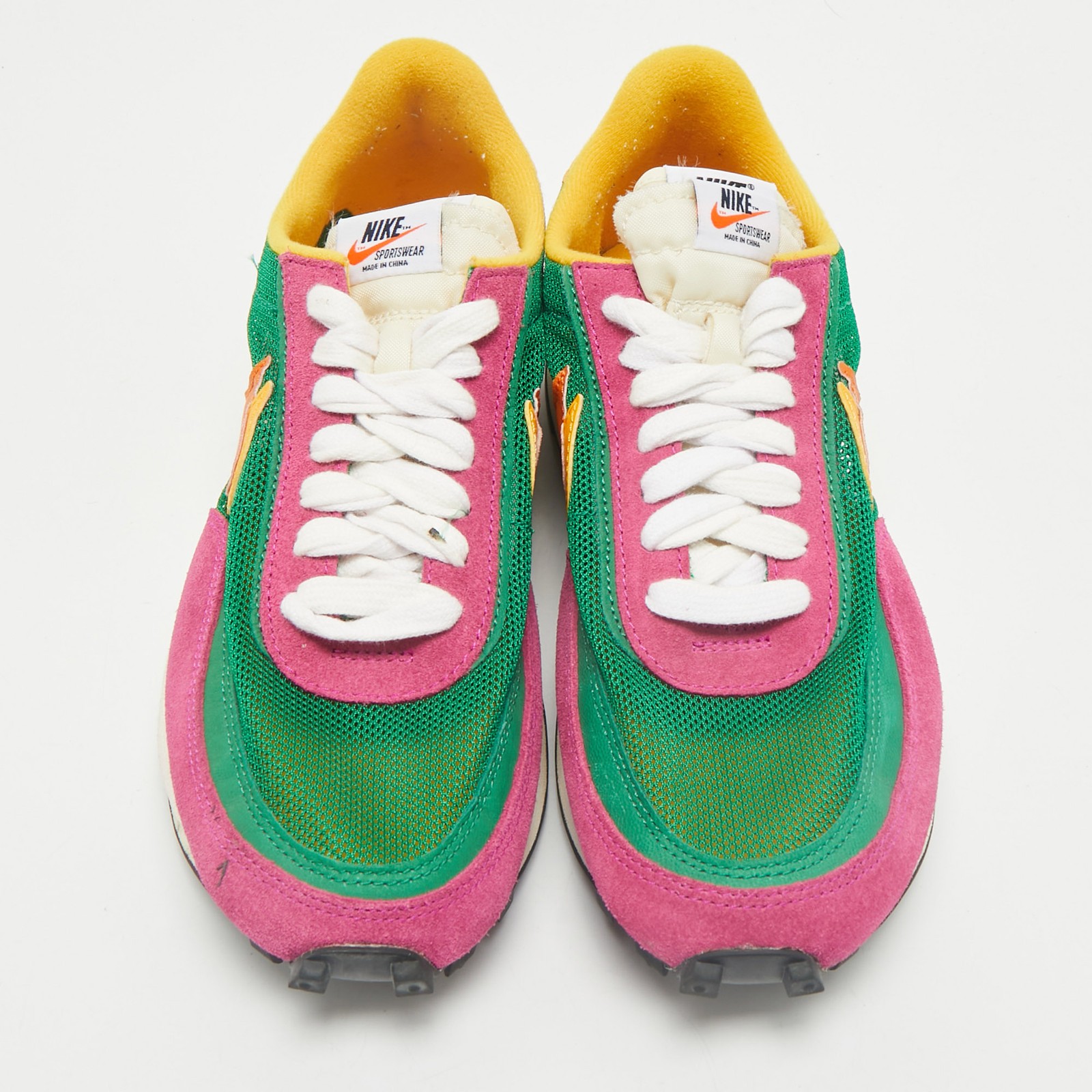 SACAI X NIKE Sneakers Nike x Sacai multicolore in pelle e rete LD Waffle taglia 42 5