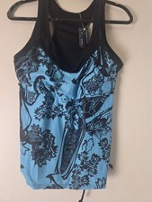 Hampton Bay Women s Halter Tankini Swim Top F...