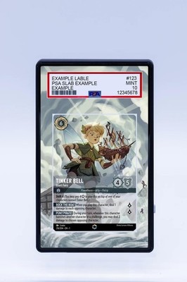 Tinker Bell 216/204 First Chapt Lorcana Extended  Artwork For PSA CGC BGS or TAG