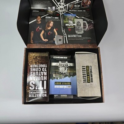 AMC Walking Dead Supply Drop Season 9 Box XL INCOMPLETE   Missing Survival Tool