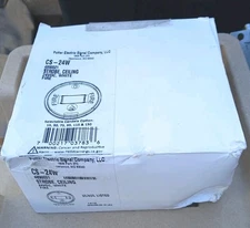 POTTER CS-24W Gentex Alarm Signal Ceiling Strobe / White with Mounting Plate