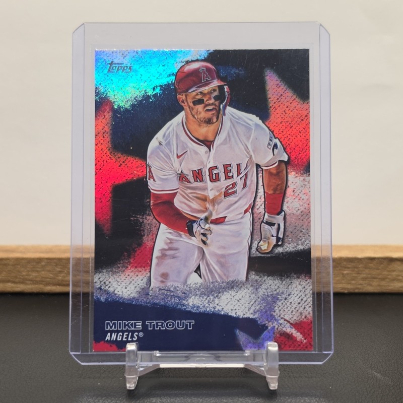 Topps 2026 Series 1 Mike Trout Los Angeles Angels Stars of MLB #SMLB-7