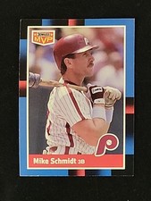 1987 Donruss MVP Mike Schmidt #BC-4 Baseball
