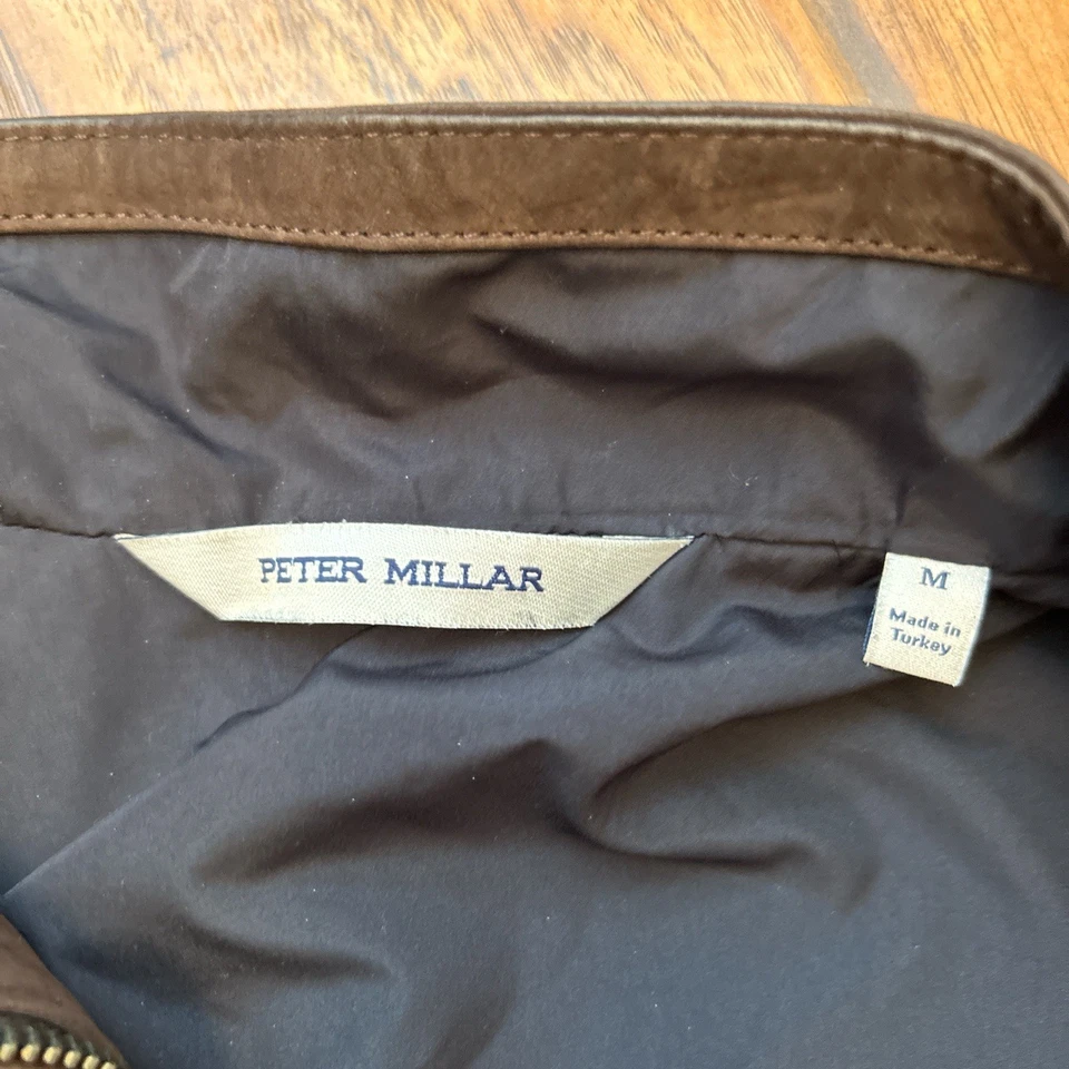 Peter Millar Suede Jacket Medium - Image 4 of 4