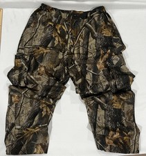Field  Stream Camouflage Cargo Pants Men  s Large Brown Green Polyester Nylon