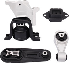 Engine Motor Transmission Mount Kit Compatible with 2013-2019 Sentra L4 1.8L AUT