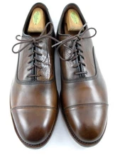NEW Allen Edmonds  "PARK AVENUE" Cap-Toe Oxfords 11 D Chili Made in USA (688N)