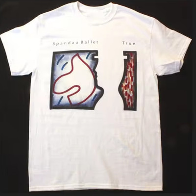 Spandau Ballet band TRUE white T-shirt short sleeve All sizes XA13