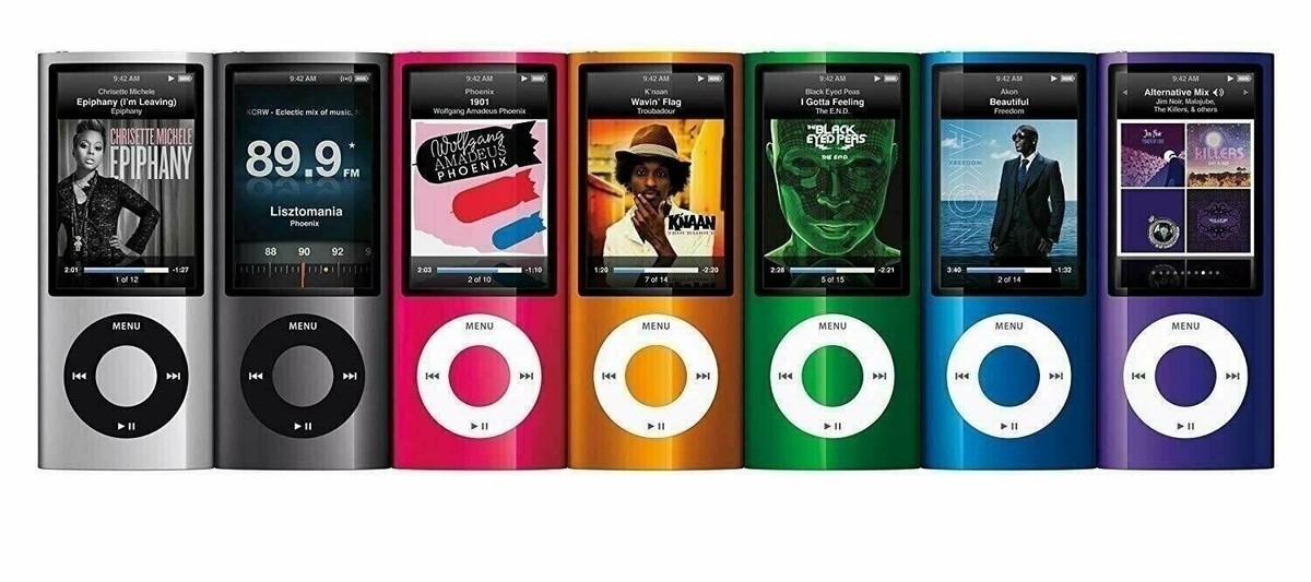 Apple iPod Nano 5th Generation 8GB & 16GB - Tested - All Colors