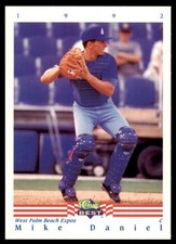 1992 Classic Best Mike Daniel Baseball Cards #302
