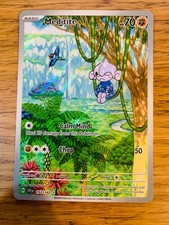 NEAR MINT! Meditite (153/142) Stellar Crown Illustration Rare Pokemon Card!