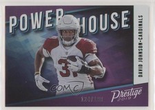 2019 Panini Prestige Power House Xtra Points Blue David Johnson #PH-DJ g6p