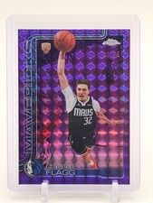 COOPER FLAGG 2025-26 TOPPS CHROME PURPLE GEOMETRIC ROOKIE RC /75 #151 Q3878