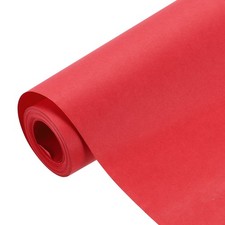 Kraft Wrapping Paper, 15"x 393"(32.8') Decorative Paper, White 291GSM
