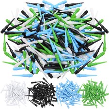 200-Pack 2BA Threaded Soft Tip Dart Tips, Plastic Replacement Dart Tips Soft Tip