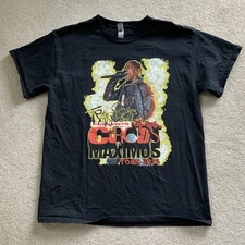 Travis Scott The Circus Maximus Tour 2023 T-Shirt Mens L Utopia Double Sided