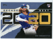 2020 Topps Decade's Next Blue #DN13 Bo Bichette