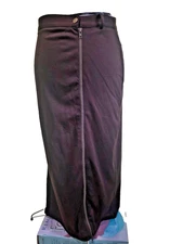 Antthony Design Originals Western Wear Inspired Brown Full Length Skirt 18W NWT