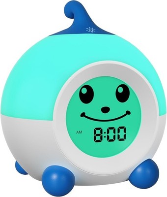 I·CODE Kinder Wecker, Lichtwecker Kinder Mit Abschaltautomatik &Wake Up Light, S