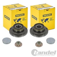 2X Moog RADLAGER-SATZ Hinten Passend FüR Audi A1 A2 Seat Cordoba Ibiza Skoda FAB