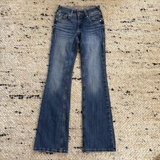 Ariat REAL Boot Jean Womens 25R Perfect Rise Stretch Denim Western