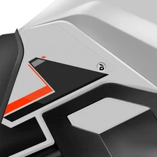 BLOQ TRIUMPH TIGER 900 RALLY PRO (2024-) Motorcycle Tank Grips HiGrip - CLEAR