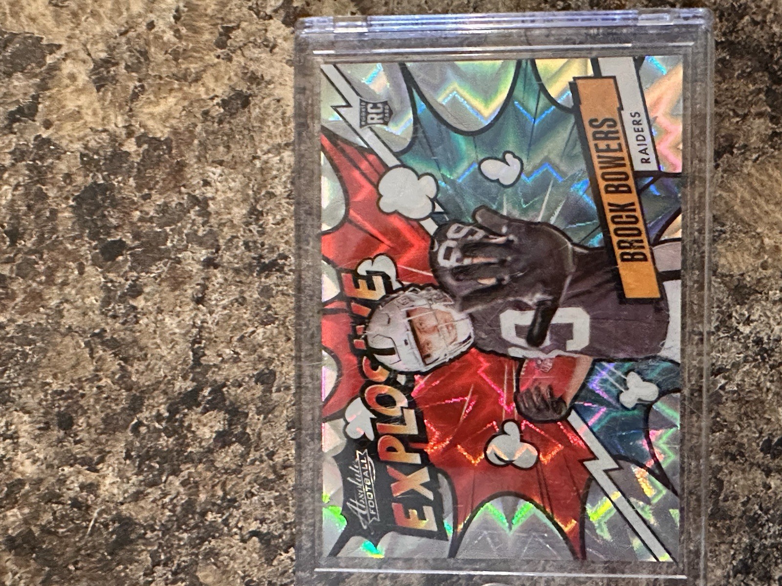 2024 Panini Absolute - Explosive Brock Bowers #EX-BBS (RC)