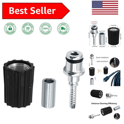 #ad #ad Versatile Pressure Washer Hose Repair Kit Quick Fix for Car amp; Motorbike $13.01