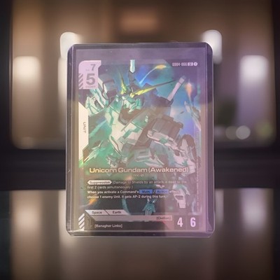 Unicorn Gundam Awakened GD04-066 LR Gundam Card Game Phantom Aria