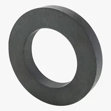 Large Ceramic Ring Magnet,Industrial Grade 8 Ferrite Ring Magnets with Hole for