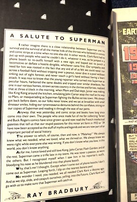 Superman # 400 (Oct. 1984) Big Anniversary Issue, Jack Kirby, Ray