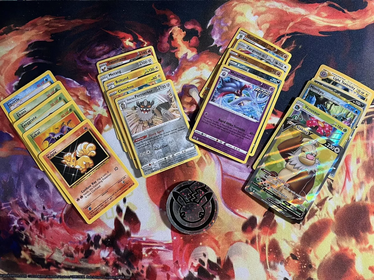 Kit Com 20 Cartas Pokemon Card Gx/Ex/VMAX/VBrilhantes - Takara