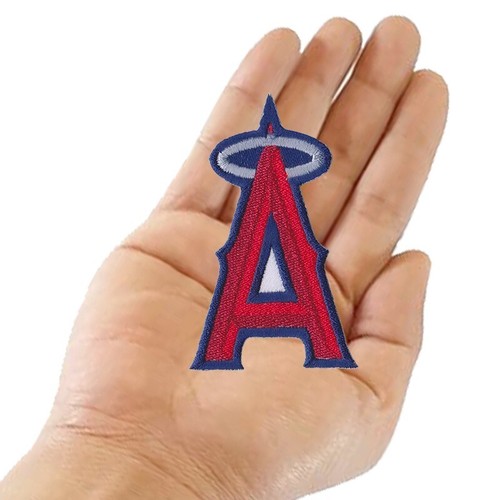 10 pcs Los Angeles Angels Logo Size 2.0"x3.5" Sew Iron on Patch Shirt Hat Jeans - Picture 2 of 12