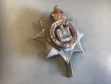 WW1 British army cap badge Devonshire regiment -  reproduction