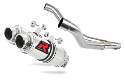 DOMINATOR Terminale di Scarico Marmitta Silenziatore HP1 compatibile con TDM 850 1996-2001 DOMINATOR Terminale di Scarico Marmitta Silenziatore HP1 compatibile con TDM 850 1996-2001