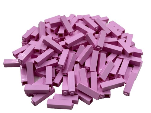 LEGO- NEW -#35787-BRIGHT PINK -TILE MODIFIED 2 X 2 TRIANGULAR-5