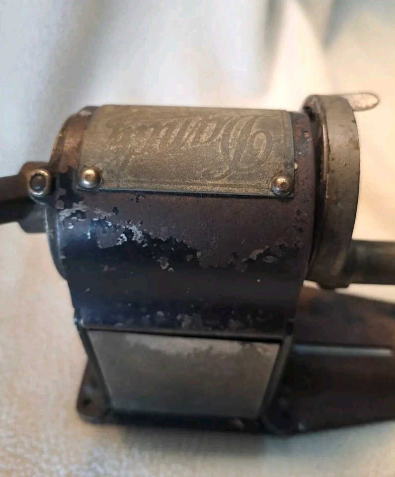 Sacapuntas automático original Pat# Dandy Co Chicago sacapuntas de mesa Foto 4 de 4