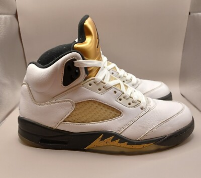 Size 8 Air Jordan V 5 Retro Olympic Mens Basketball Sneaker Shoe 136027-133