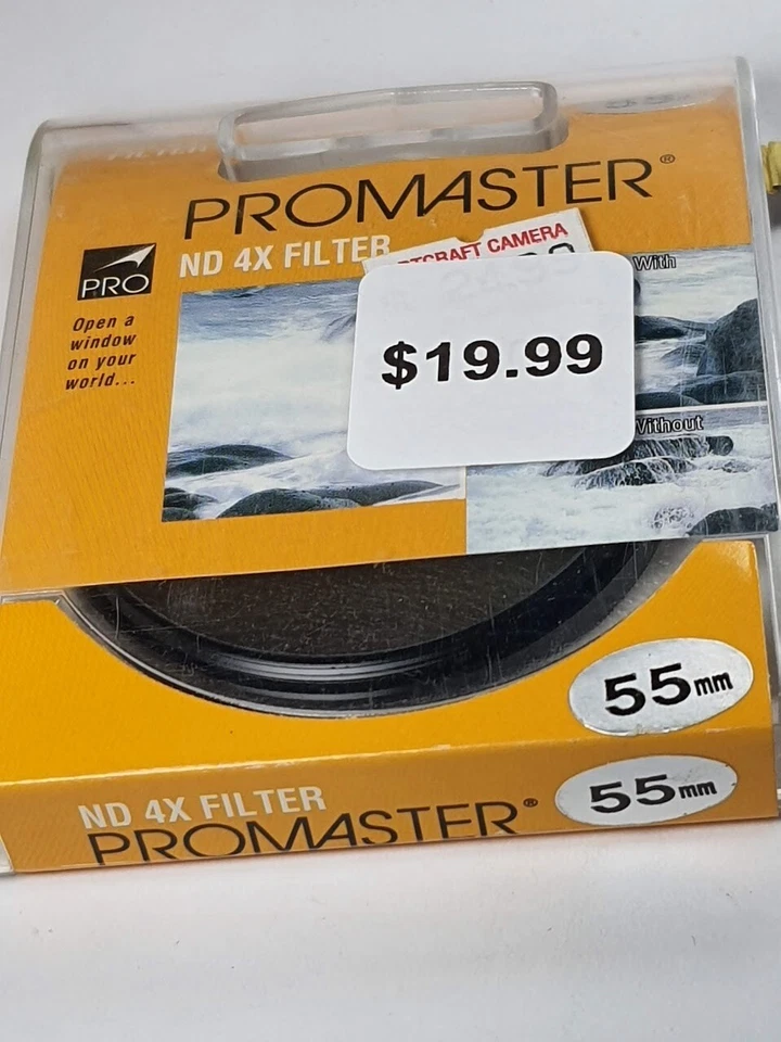 55mm ND-4 Neutral Density Lens Filter Japan ND4X ND 4X ND4 55 mm Promaster E-55 - Image 3 of 4