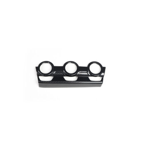 For Hyundai Elantra 2017-2020 Carbon Fiber Central AC Button Control Cover Trim - Picture 2 of 9