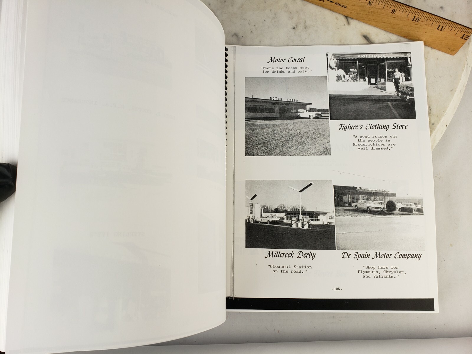 Vintage 1963 Reprint Fredericktown Missouri MO High School Yearbook