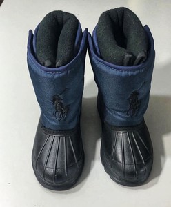 Polo-Ralph-Lauren-Toddler-Boys-039-Hamilten-EZ-Navy-Black-Winter-Boots-Shoes-Size-7