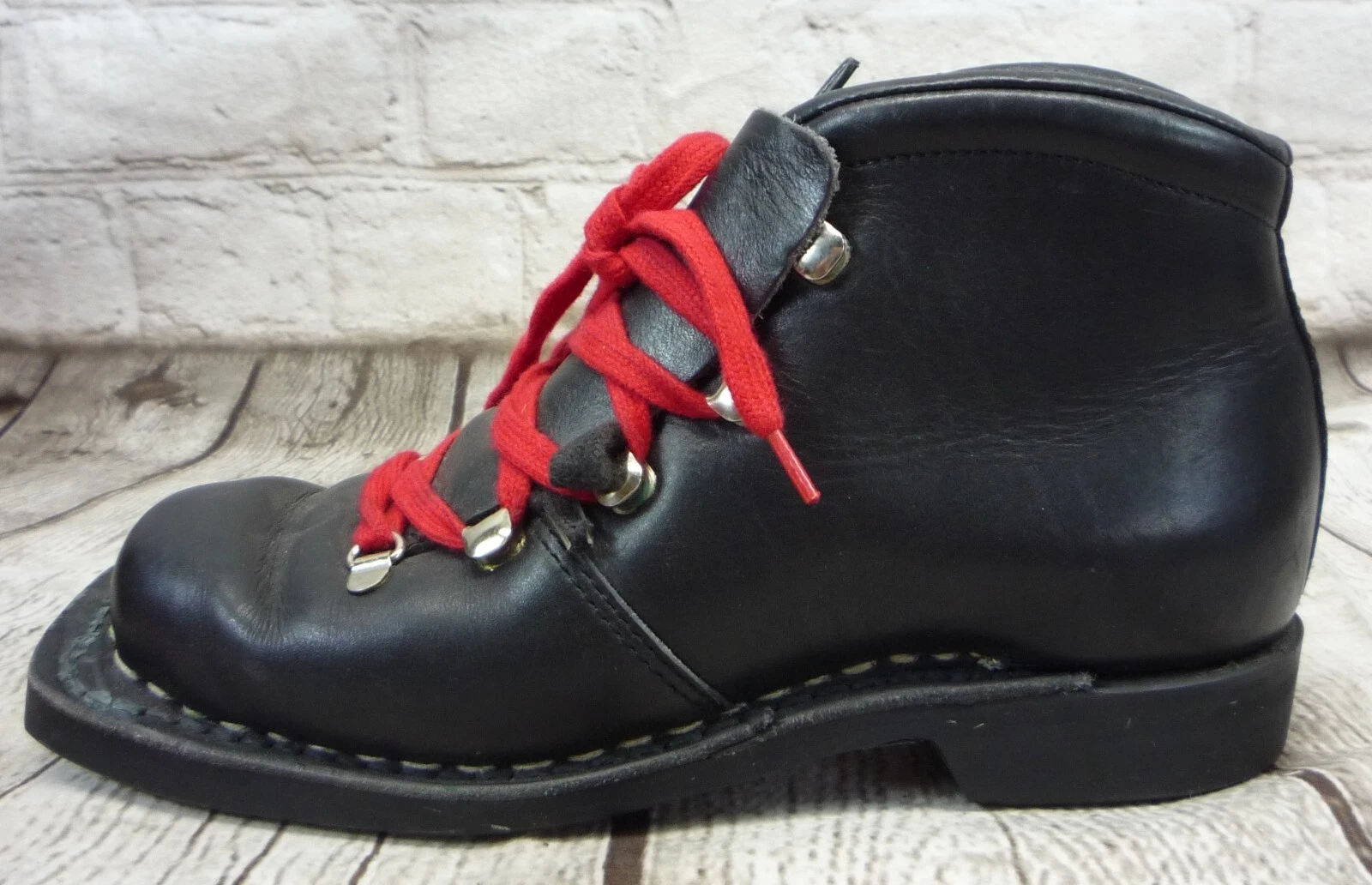 narrona leather 3 pin cross country boots